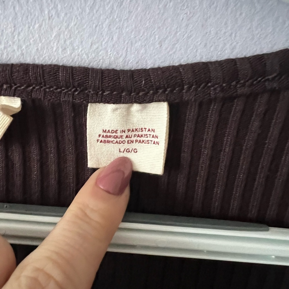 NWOT Levi's Ribbed Cardigan - Picture 4 of 7